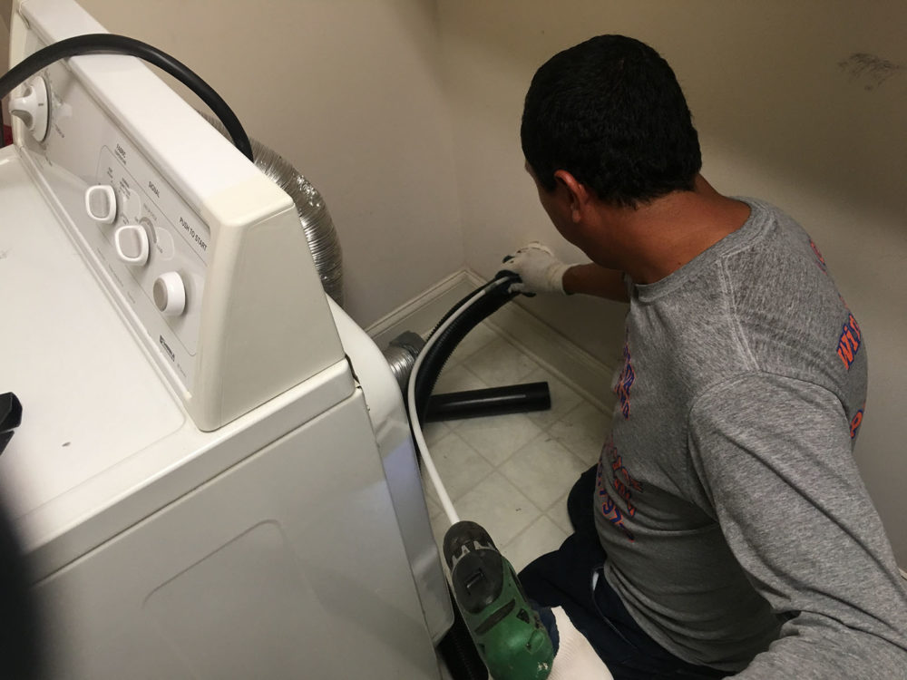 Dryer vent cleaning service by Pastor Cleaning in Charlotte